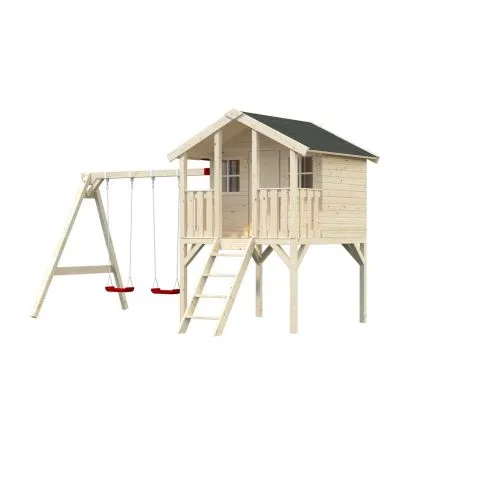Billigare Toby Palmako Lekstuga 2,2 m²/inv. 2,1 m², med gungställning, obehandlad